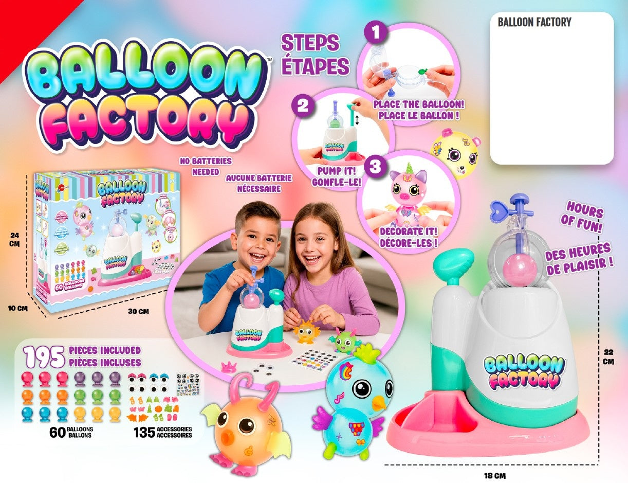BALLOON FACTORY – ATELIER DE BALLONS CRÉATIFS