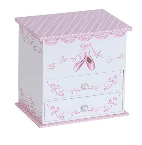 BALLERINA MUSICAL JEWELLERY BOX - ANGEL