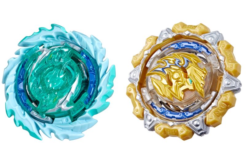 BEYBLADE - 2 TOUPIES - QUAD ASST. (SANS LANCEUR)
