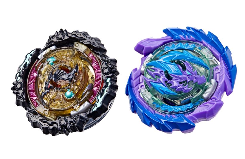 BEYBLADE - 2 TOUPIES - QUAD ASST. (SANS LANCEUR)