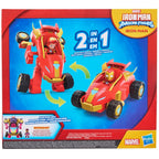 IRON MAN AND FRIENDS 2-IN-1 PLAYSET (ARMOR AND VEHICLE)