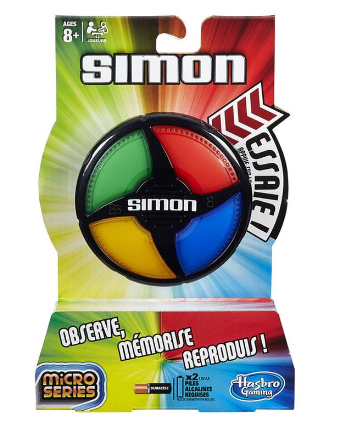 JEU SIMON MICRO SÉRIES FRANCAIS