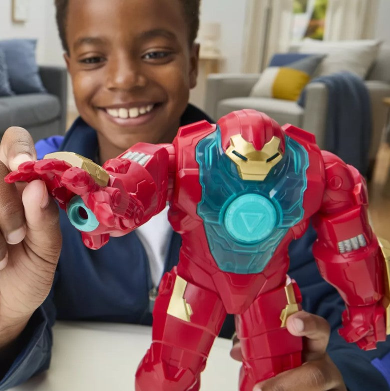 MARVEL - AVENGERS EPIC WORLD OF ACTION - COFFRET DE FIGURINE IRON MAN ET ARMURE HULKBUSTER