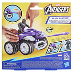 MARVEL - AVENGERS FIGURINE BLACK PANTHER ET VÉHICULE 10 CM - VTT COUP DE GRIFFES (PANTHÈRE NOIRE)