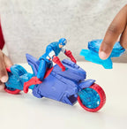 MARVEL AVENGERS - MOTO CAPITAINE AMERICA LANCE BOUCLIER (CAPTAIN AMERICA)