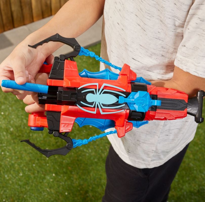 MARVEL SPIDER-MAN NERF STRIKE 'N SPLASH BLASTER DOUBLE ATTAQUE