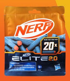 NERF ELITE 2.0 - RECHARGE DE 20 FLÉCHETTES EN MOUSSE