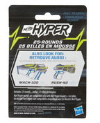 NERF HYPER - RECHARGE DE 25 BILLES EN MOUSSE