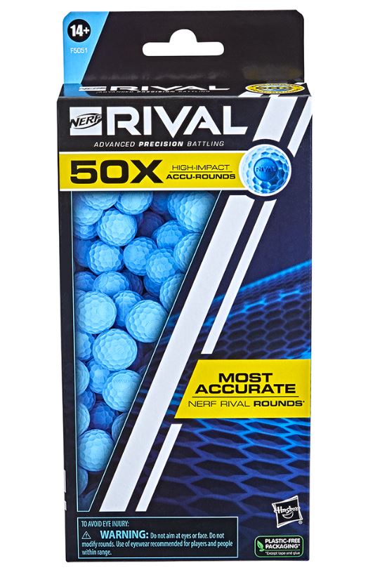 NERF RIVAL - 50 RECHARGES RONDES