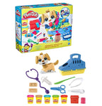 PLAY-DOH - COFFRET LE CABINET VÉTÉRINAIRE AVEC CHIEN ET MALLETTE DE RANGEMENT