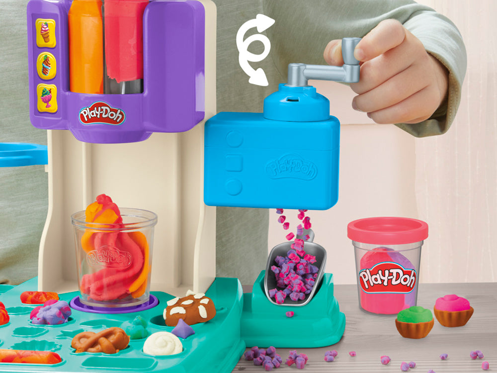 PLAY-DOH PÂTE À MODELER - ENSEMBLE DE JEU CRÈME GLACÉE TOURBILLON ARC-EN-CIEL