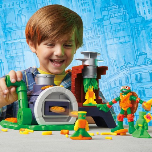 PLAY-DOH PÂTE À MODELER - TORTUES NINJA ÉGOUT À EXPLOSION DE PIZZA