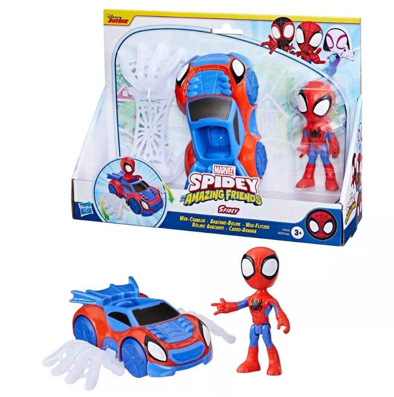 SPIDEY ET SES AMIS EXTRAORDINAIRES - COFFRET ARACHNO-BOLIDE DE SPIDEY