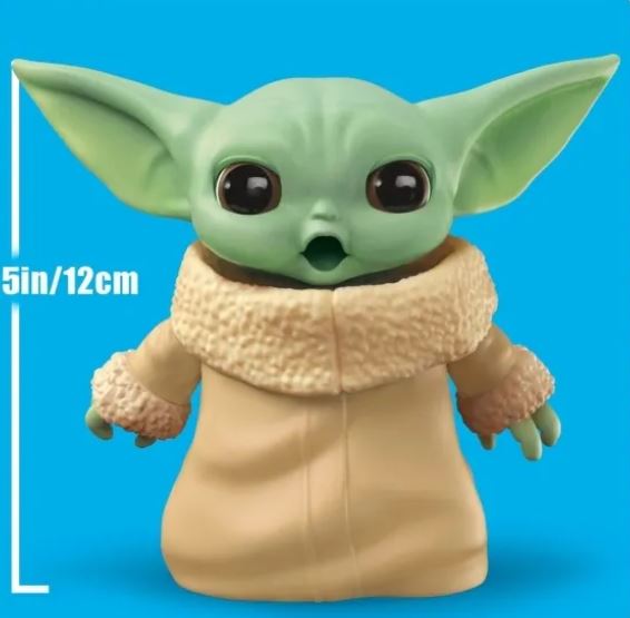 STAR WARS LE MANDALORIAN - FIGURINE GROGU - MIXER LES EXPRESSIONS FACIALES 5" (YODA)