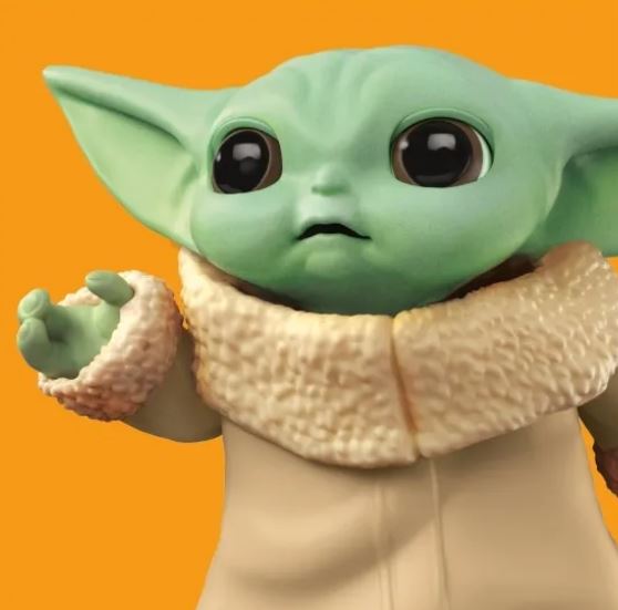STAR WARS LE MANDALORIAN - FIGURINE GROGU - MIXER LES EXPRESSIONS FACIALES 5" (YODA)