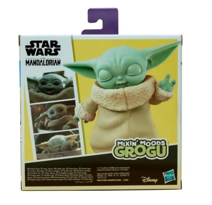 STAR WARS LE MANDALORIAN - FIGURINE GROGU - MIXER LES EXPRESSIONS FACIALES 5" (YODA)