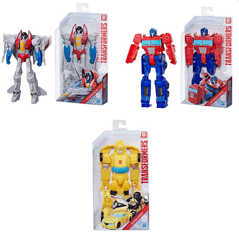 TRANSFORMERS - FIGURINE GEN AUTHENTIQUE TITAN CHANGER ASSORTIS 28 CM (12")