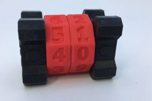 2-RING SCORE COUNTER - RED