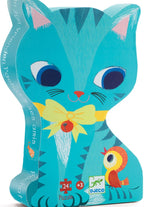 SILHOUETTE PUZZLE - PACHAT AND HIS CATS 24 PIECES