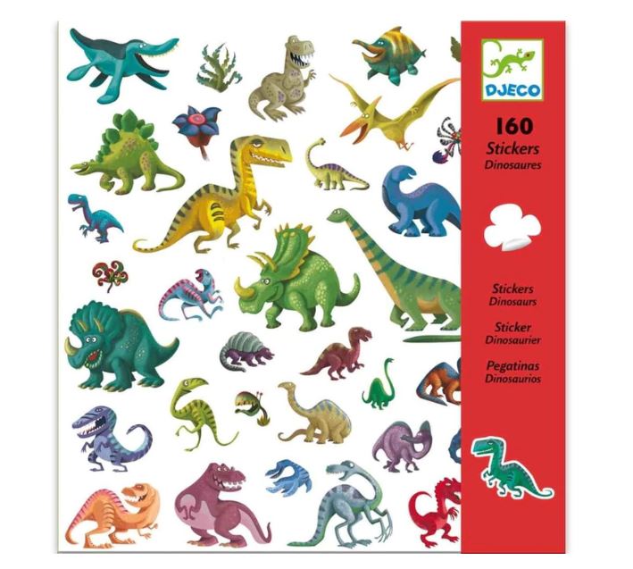 DJECO AUTOCOLLANTS - DINOSAURES