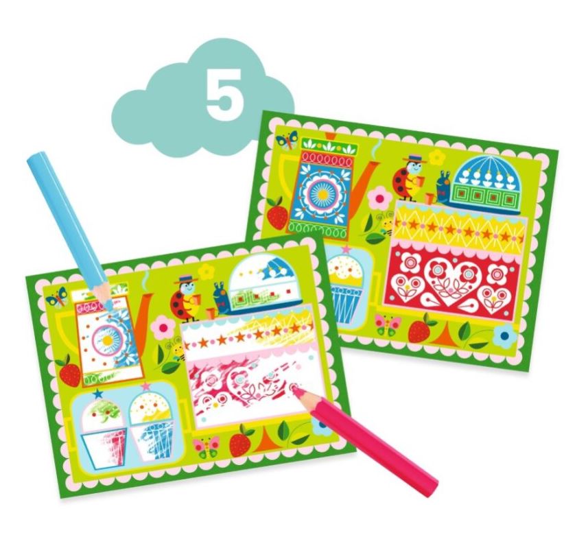 DJECO - MULTI-ACTIVITY SET - THE CAT AND HIS FRIENDS