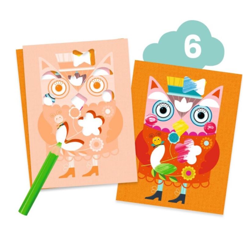 DJECO - MULTI-ACTIVITY SET - THE CAT AND HIS FRIENDS