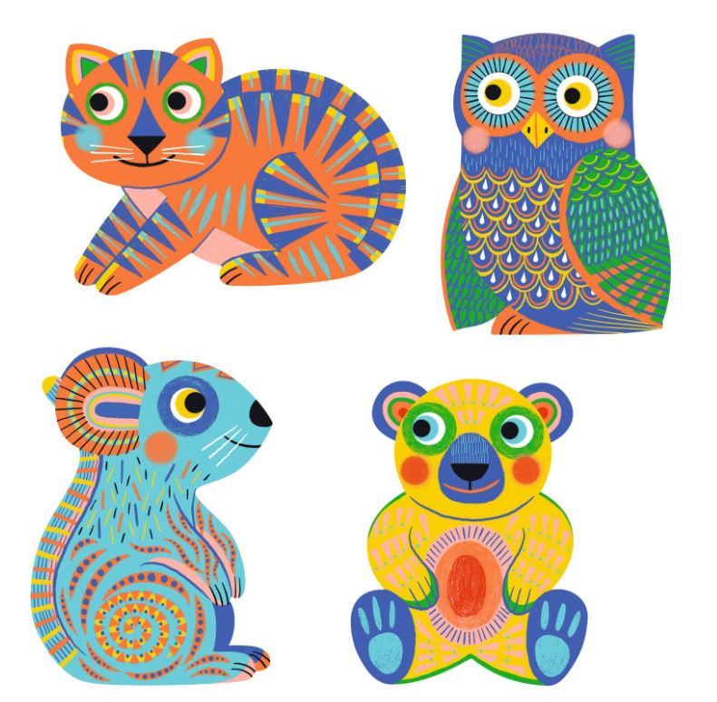 DJECO - COLORIAGES MAGIQUES - ANIMALO-MA