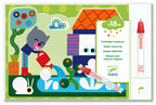 DJECO - MAGIC COLORING - HIDDEN IN THE GARDEN