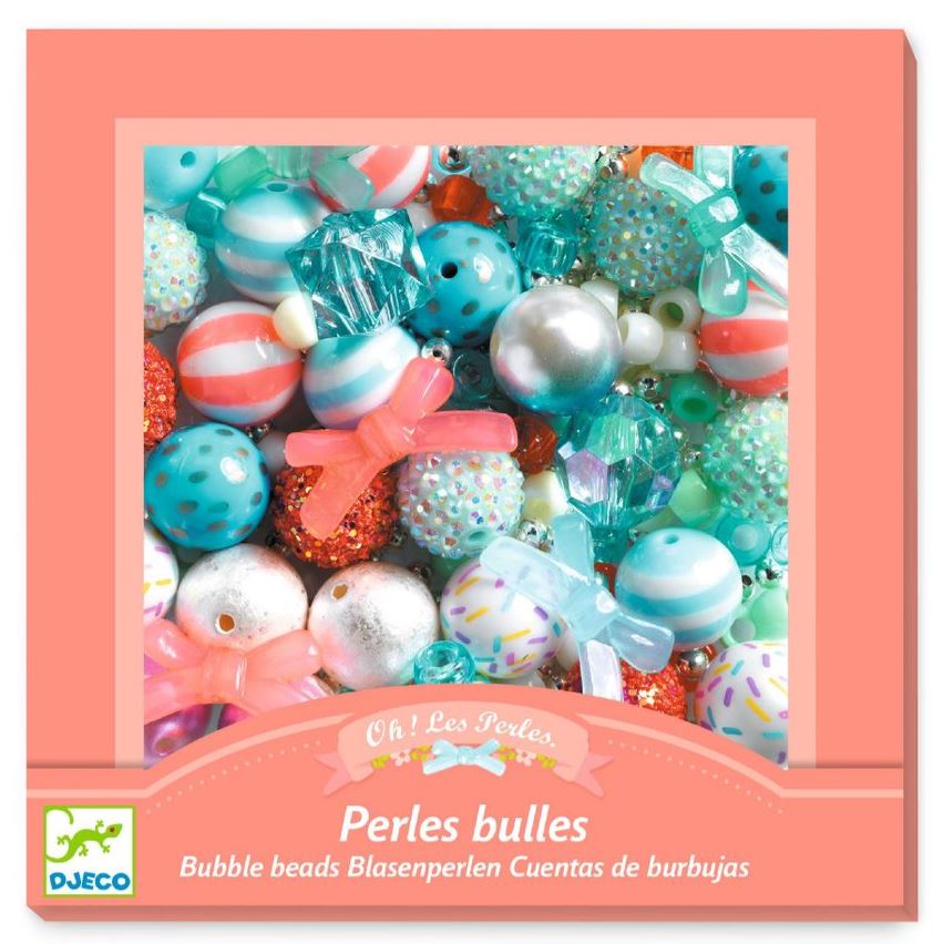 DJECO - BUBBLE BEADS - SILVER