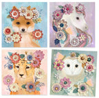 DJECO - TABLEAUX 3D - COURONNES DE FLEURS