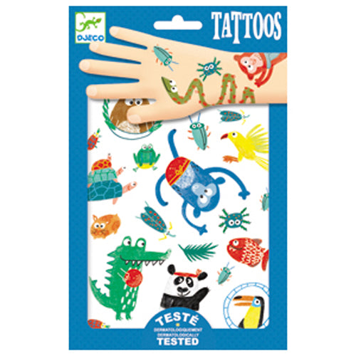 DJECO - TATOUAGES ANIMAUX