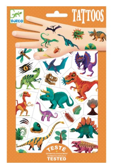 DJECO TATTOOS - DINO CLUB