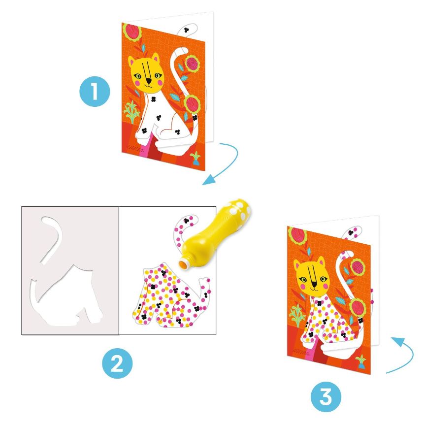 DJECO PEINTURE - DES POINTS C'EST TOUT !