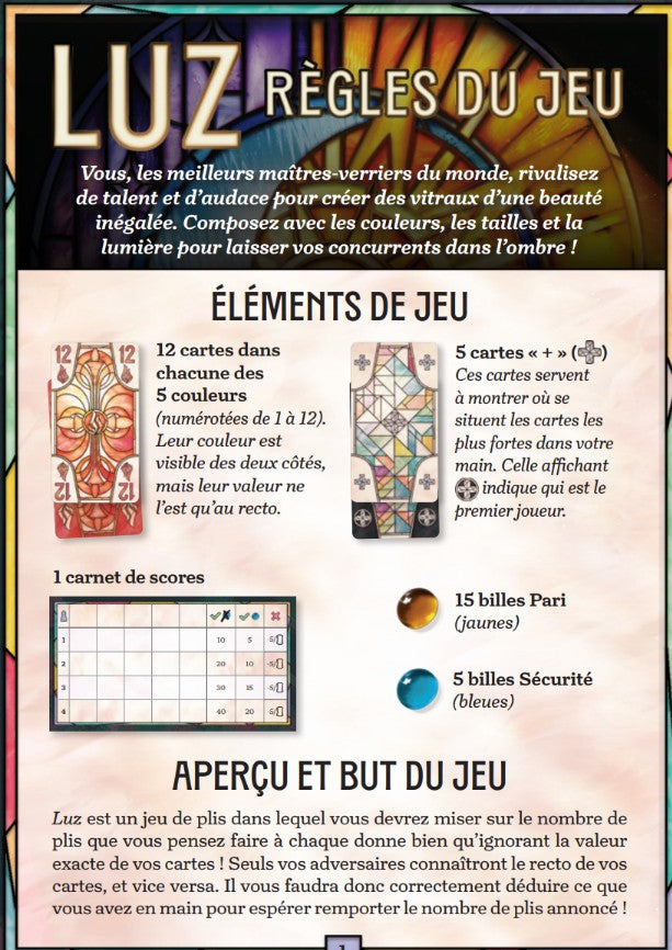 JEU LUZ
