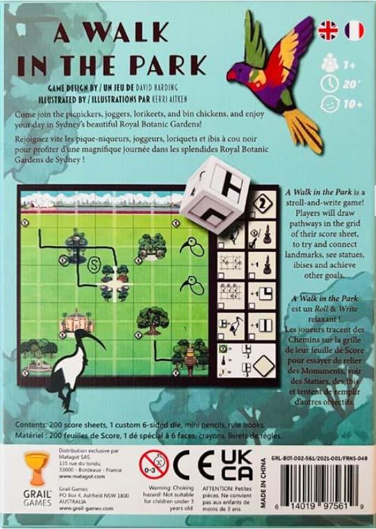 JEU A WALK IN THE PARK (EN-FR)