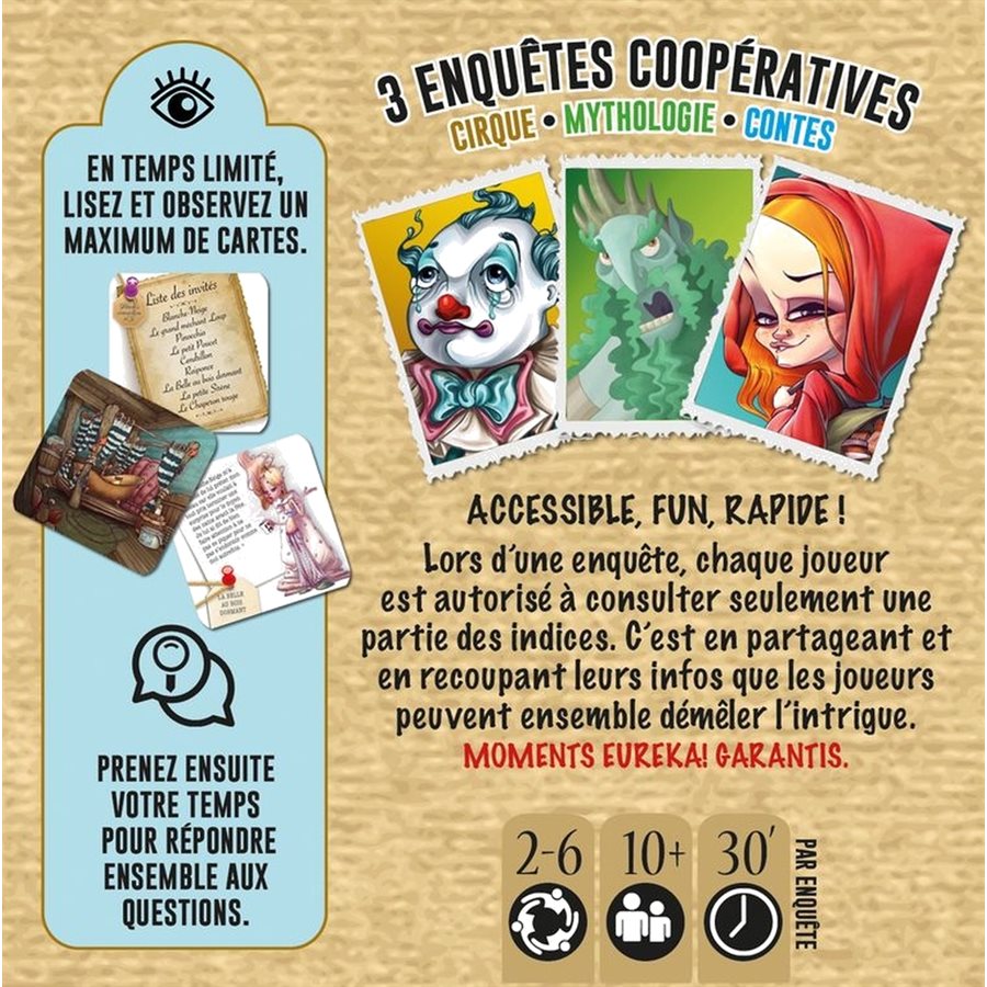 JEU ENQUÊTES EXPRESS