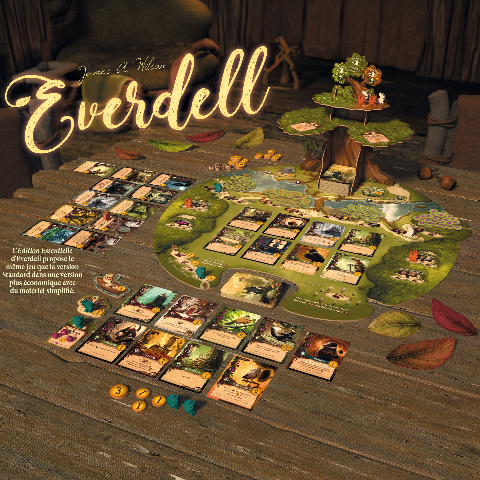 JEU EVERDELL - ÉDITION ESSENTIELLE - Version française