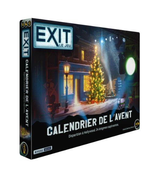 JEU EXIT - CALENDRIER DE L'AVENT - DISPARITION À HOLLYWOOD - Version française