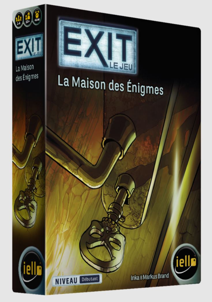 JEU EXIT - LA MAISON DES ENIGMES - NIVEAU DÉBUTANT - Version française