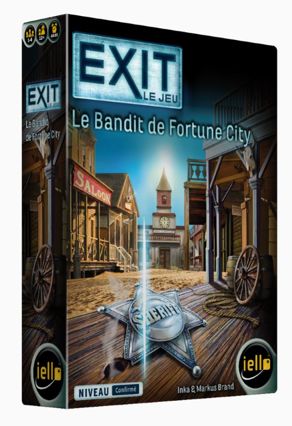 JEU EXIT - LE BANDIT DE FORTUNE CITY - NIVEAU CONFIRMÉ - Version française