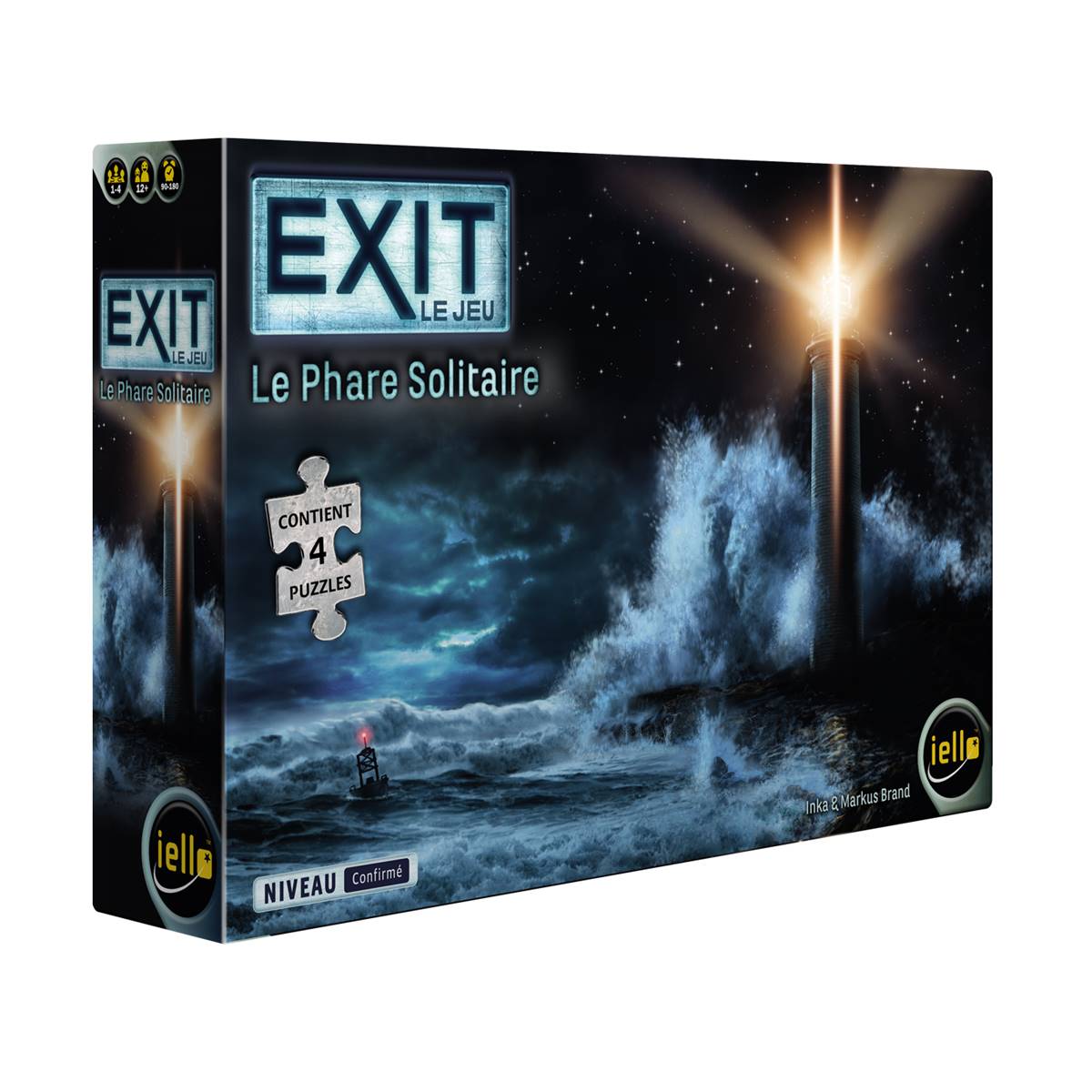 JEU EXIT PUZZLE - LE PHARE SOLITAIRE - NIVEAU CONFIRMÉ