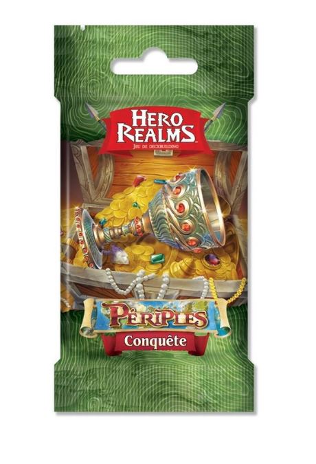 JEU HERO REALMS - PÉRIPLES CONQUETE (PAR SACHET) - Version française