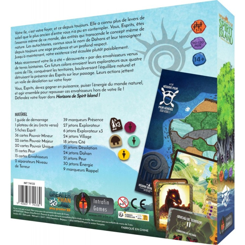 JEU HORIZONS DE SPIRIT ISLAND
