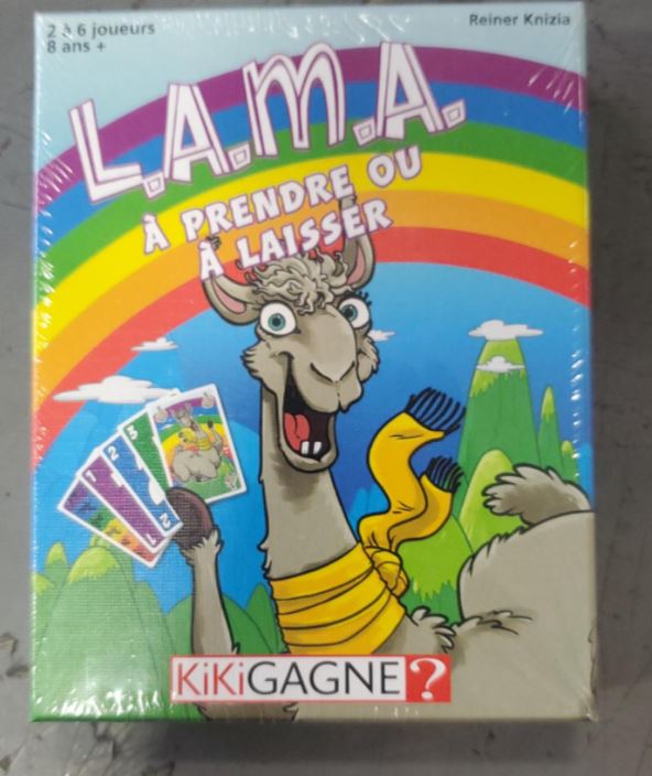 JEU L.A.M.A À PRENDRE OU À LAISSER