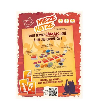 JEU MIEZE KATZE - Version française