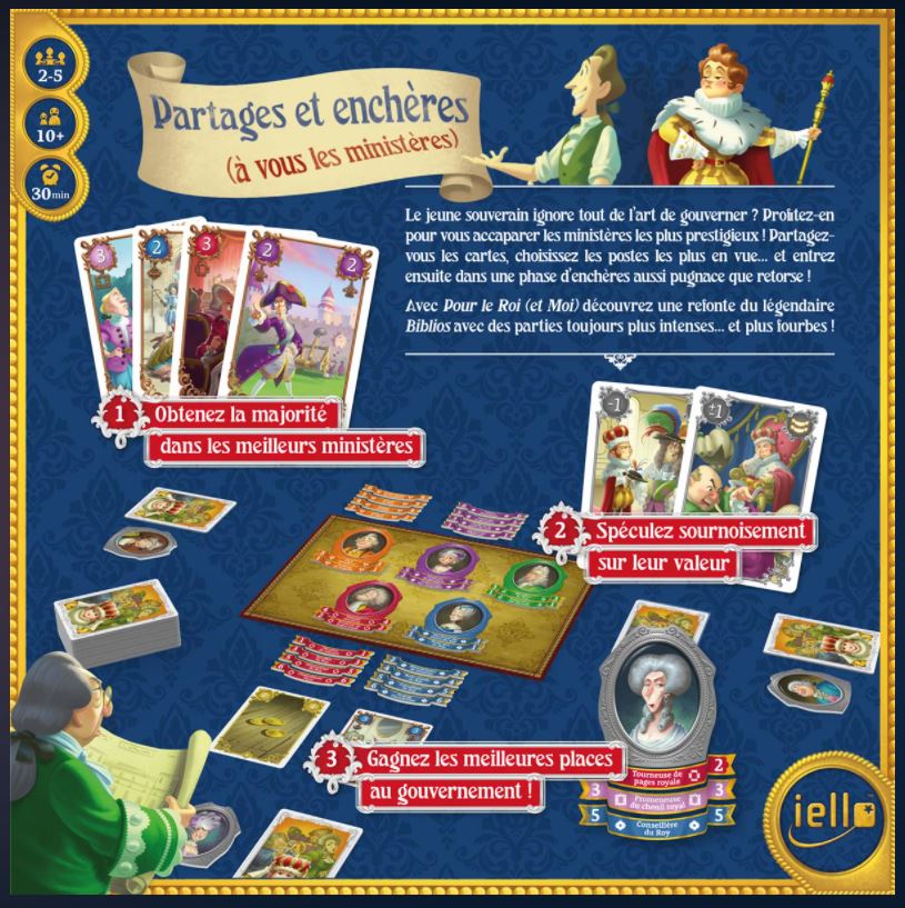 JEU POUR LE ROI (ET MOI) - Version française