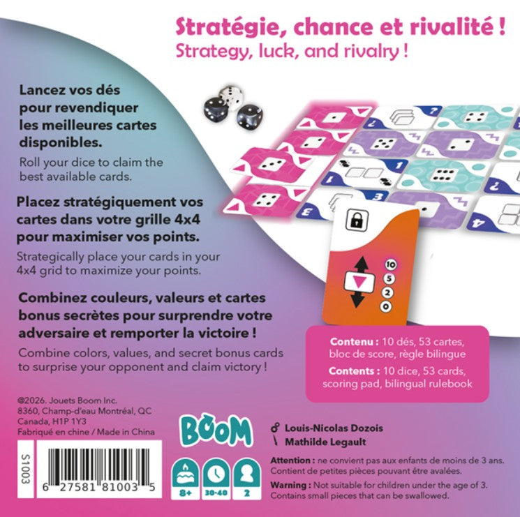 ROLL'N BUMP DUEL GAME (FR-EN)