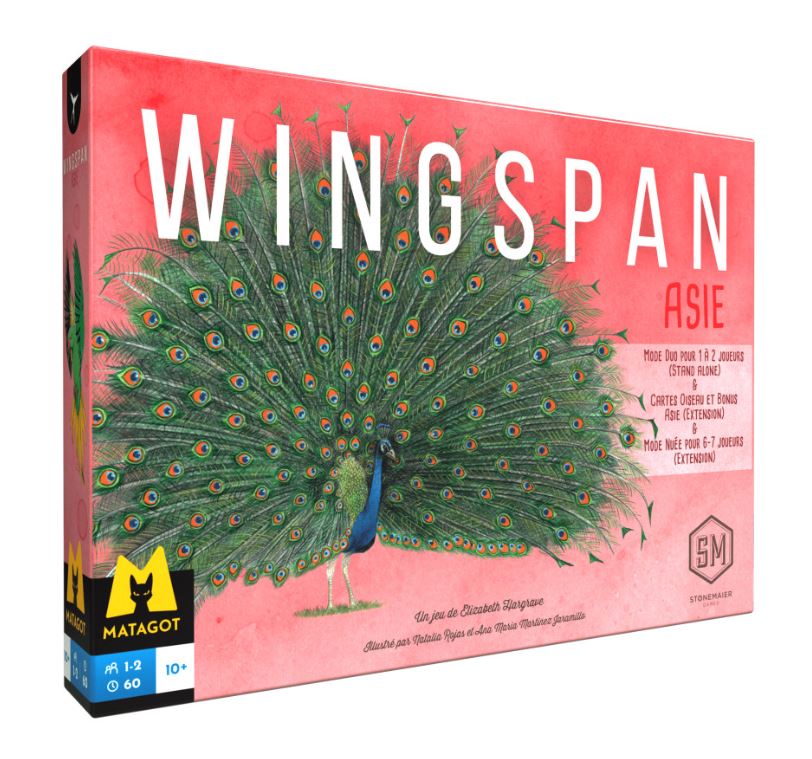 JEU WINGSPAN - EXTENSION ASIE - Version française