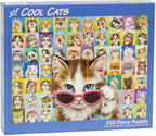 VERMONT CHRISTMAS COMPANY CASSE-TÊTE 550 PIÈCES - CHATS COOL #VC1299