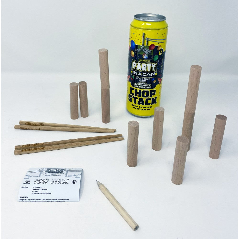 JEU PARTY IN A CAN 12 PIÈCES
